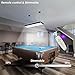 LED Billiard & Pool Table Light Hanging Light Over Pool Table for for 7'-8' Billiard Table,50W, Remote Control, Dimmable, Color Temperature Adjustable