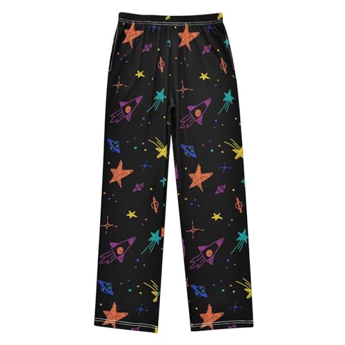 ZZKKO Watercolor Flowers Sunflower Boys Pants for Kids