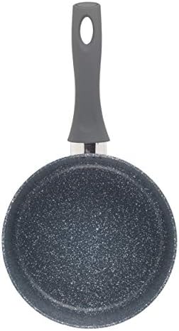 Russell Hobbs RH00845EU7 18cm rondel, kolekcja Nightfall, wnętrze z nieprzywierającego niebieskiego marmuru, płyta indukcyjna bezpieczna, lekka i łatwa w manewrowaniu, wygodny uchwyt, aluminium