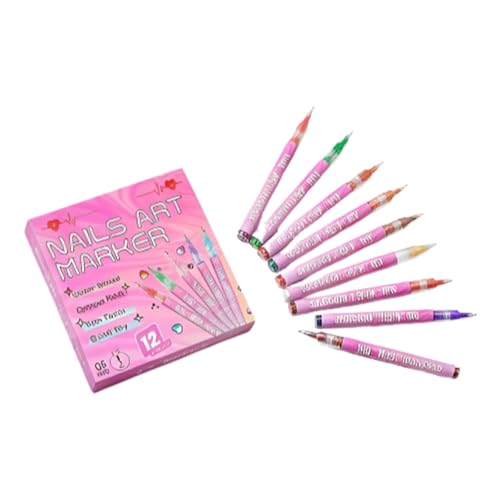 Stylo nail art longue tenue pigmenté outil manucure maison