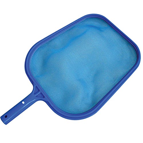 KOKIDO K026CB12 - Recogehojas de Superficie para Piscina Classic con Red y Sistema de Anclaje Ez-Clip para Pértiga Estándar Polietileno Resistente Color Azul