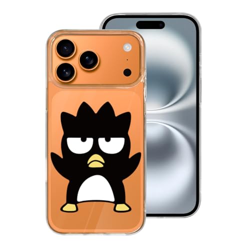 iPhone17ProMax�p�P�[�X �N���A �o�b�h�΂� �ϏՌ� �A�C�t�H��17Pro Max�p�J�o�[ �y���^ case ���C�����X�[�d�Ή� ����~�� �����h�~ TPU�o���p�[ ���� �X�}�z�P�[�X