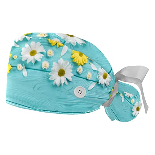 Chapeaux de travail JDEZ pour femmes et hommes - Style floral pour le confort au quotidien