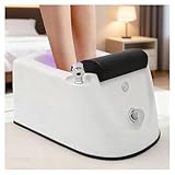 Baignoire en acrylique : Fabriquée en acrylique , cette baignoire spa for les pieds est robuste et facile à nettoyer. Son format compact s'intègre parfaitement dans les sous les tables sans occuper trop d'espace.