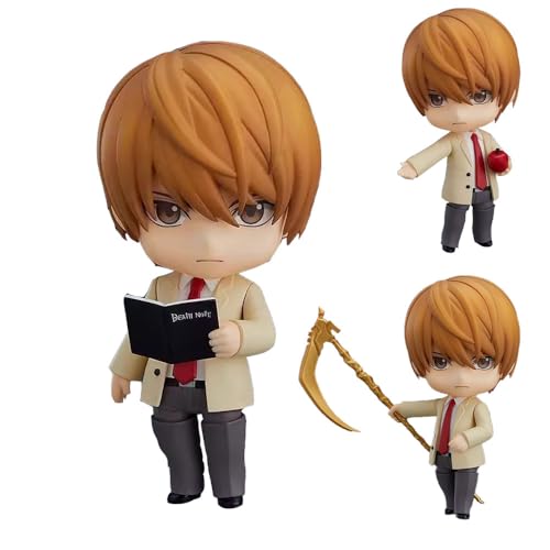 Figura de acción de anime Light Yagami, modelo de PVC de 10 cm, hecha a mano, coleccionable, decoración de escritorio, regalo de manga