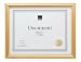 Kiera Grace Presley Document Frame, 8.5 by 11 Inch - Antique Gold