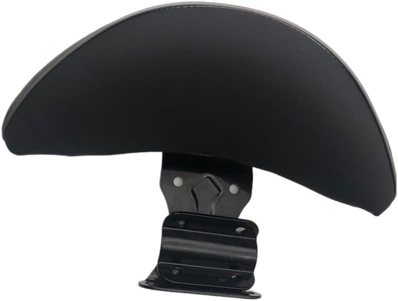 ユニバーサルバイクPUバックレスト（ブラック）後部座席用バイクアクセサリー