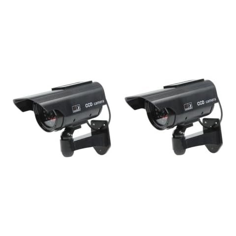 Ex-Pro Black Solar Dummy CCTV Camera Cover
