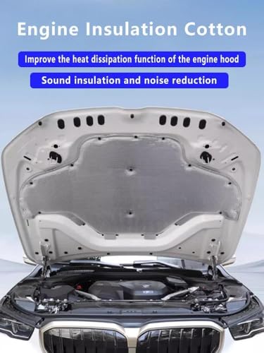 Coussin isolant de capot pour Ford Focus 2 MK2 2005-2008 - 4
