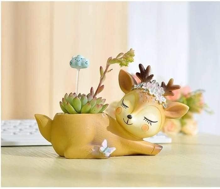 See full amazon price history chart for JOYLAND Resin Unique Shape Deer Cute Mini Succulent Pot Indoor Desktop Plant Holder Home Office&Garden Decor Small Cacti Bonsai Pot Flower Pot Creative Animal Home&Garden Decor,Multi JOYLAND Resin Unique Shape Deer Cute Mini Succulent Pot Indoor Desktop Plant Holder Home Office&Garden Decor Small Cacti Bonsai Pot Flower Pot Creative Animal Home&Garden Decor,Multi (B0CST348XL) Amazon Price History, Amazon Price Tracker