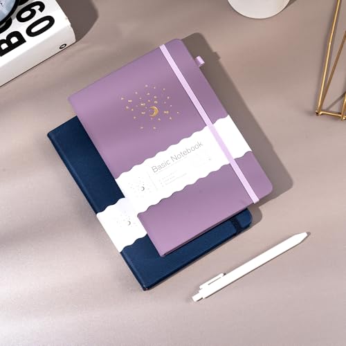 Cahier de notes CAGIE de qualité supérieure, reliure rigide et 192 pages lignées