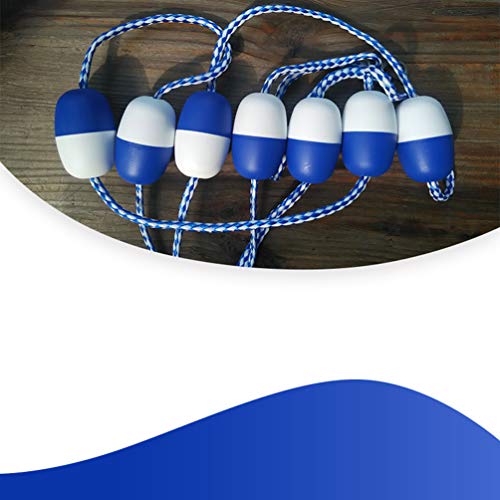 Cabilock 1pc Pool Safety Rope Pool Rope Floats Waterbut Kit Pool Deep End Divider Pool Float Line Floating Rope Line Pool Maintenance Kits Pool Safety Divider Rope Swimming Pool