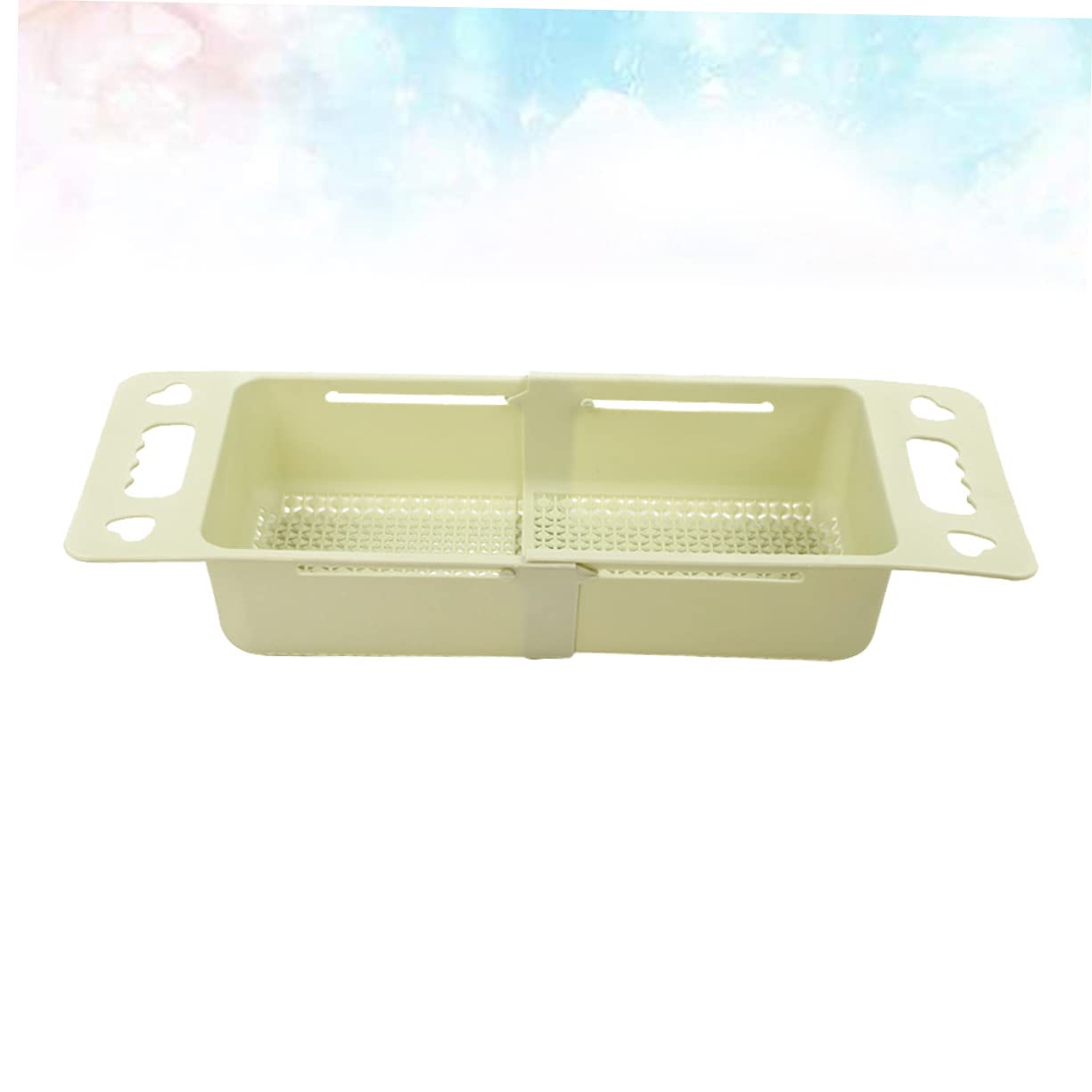 MAGICLULU 2pezzi Scolapasta Retrattile Verde Per Lavello Cestino Per Lavare Frutta e Verdura Design Pratico e Multiuso Per Cucina e Tavolo
