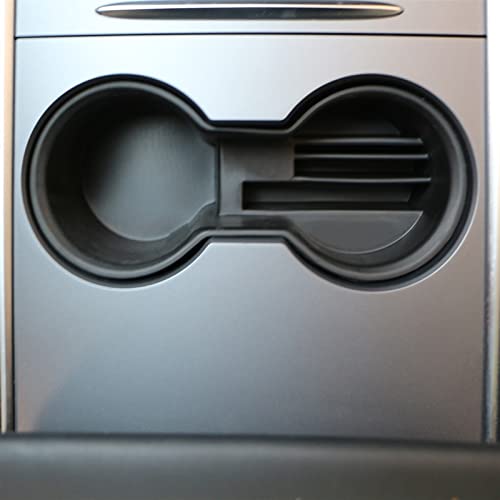 Porte-gobelet de voiture haut de gamme et insert de console épuré pour Tesla Model Y