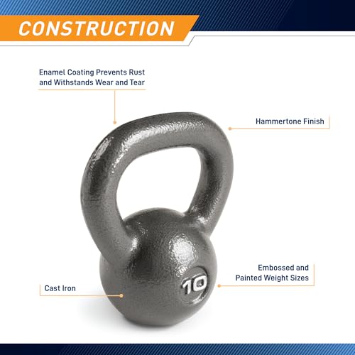 Image of Marcy Hammertone Kettle Bells - 10 to 55 lbs. HKB Workout Weights