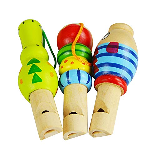 Baby Kids Flute Toys Dier Houten Fluitje Speelgoed Baby Mini Educatief Muziek Instrument Gift Kleurrijke Speelgoed Voor… - Image 4