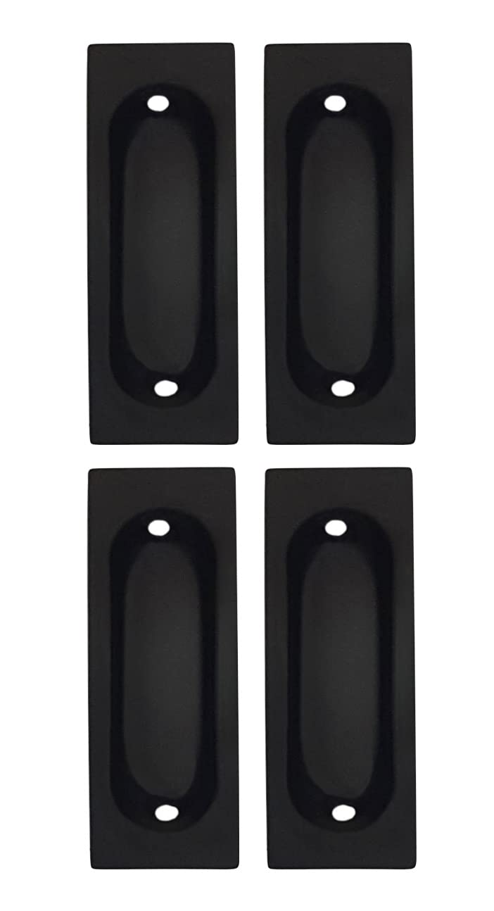 Poignée meuble rectangulaire QCAA pour remplacer des fixations usées lot de 4