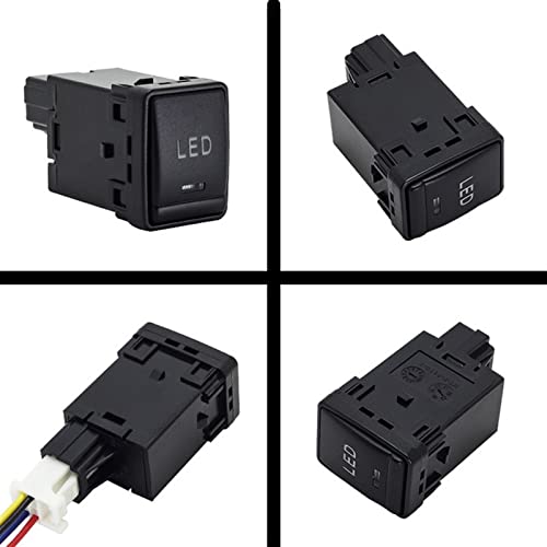 Interruptor de botón BSM con LED y fuente de alimentación para control de ángulo muerto 3