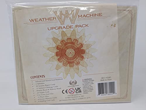 Weather Machine Board Game Upgrade Pack with Metal Nobel Prize
