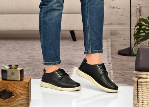Image of HEALTH FIT Super Comfortable & Breathable Soft Sole Ultra-Lightweight Shoes Everyday Stylish & Durable Classic Design Shoe for Men's 1733