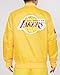 Pro Standard Mens NBA Los Angeles Lakers Classic Satin Jacket Yellow L