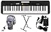 Casio CT-S200BK 61-Key Premium Keyboard Pack with Stand, Headphones & Power Supply, Black (CAS CTS200BK PPK)