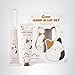 TONYMOLY x Squishmallows Cam the Cat 2-Piece Set – Coconut Milk Hand Cream & Frosted Milk Lip Gloss – Cute Korean Skincare & Beauty Gift for Women & Teens