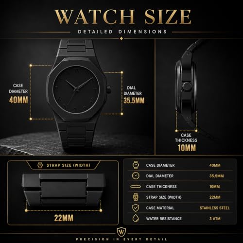Image of Matrix Arabian | Aura Dial & Polycarbonate Strap Analog Watch for Men & Boys (Black)