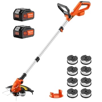 lightest grass trimmer