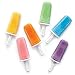 ZOKU Mod Pops, 6 Classic Popsicle Molds in One Compact Tray With Sticks and Drip Guards, Easy-Release, BPA-free