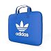 Produktbild adidas Originals Laptoptasche 13" Zoll Laptops und MacBooks Laptop Tasche Sleeve PU Leder Kunstleder Sportlich Gefüttert Innentasche Tragegriffe Schulterriemen - Blau