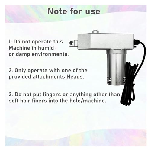 Machine à dreadlocks automatique pour kit de création sans fatigue sur cheveux