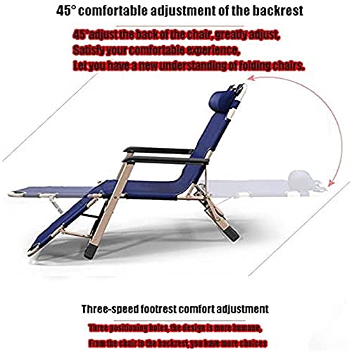 Chaise pour patio et piscine grand confort avec support verre et dossier inclinable - 6