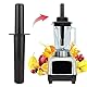 Nikou omniblend Blender plunger- Zubehör für Kochmaschinen Allgemein Stable Plastic Muddler für Blender Mixer 24cm Leicht zu reinigen
