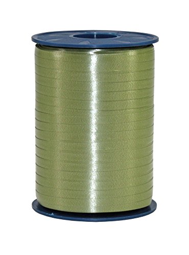 C.E. Pattberg AMERICA Ruban Paquet Cadeau olive (vert), 500 m de Bolduc pour Emballage, Bolduc...