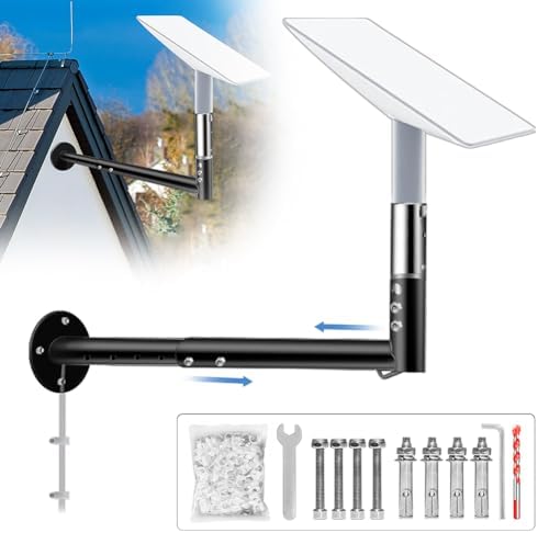 Starlink Gen 3 houder, 160 graden verstelbare hellingshoek, installatieset voor Starlink-houder, compatibel met standaard Gen 3 (V3) antenne Starlink Gen 3 houder, 160 graden verstelbare hellingshoek, installatieset voor Starlink-houder, compatibel met standaard Gen 3 (V3) antenne
