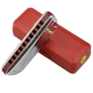 KIRANDIE Harmonica diatonique 10 Trous Blues Harp Bouche Organ ABS Instrumento Peigne clé C Instrument de Musique (Color… - Les Beatles, Paul McCartney, John Lennon, RIngo Starr, George Harrison KIRANDIE Harmonica diatonique 10 Trous Blues Harp Bouche Organ ABS Instrumento Peigne clé C Instrument de Musique (Color… – Image 3