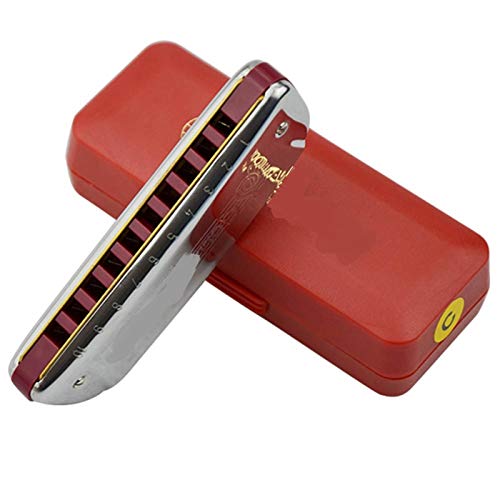 KIRANDIE Harmonica diatonique 10 Trous Blues Harp Bouche Organ ABS Instrumento Peigne clé C Instrument de Musique (Color… - Les Beatles, Paul McCartney, John Lennon, RIngo Starr, George Harrison KIRANDIE Harmonica diatonique 10 Trous Blues Harp Bouche Organ ABS Instrumento Peigne clé C Instrument de Musique (Color… – Image 4