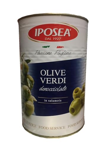 Iposea Olive Verdi Denocciolate 4,25 Kg