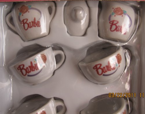 barbie china tea set 1989