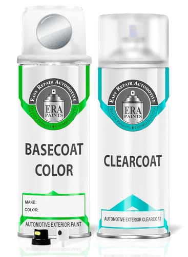 Image of ERA Paints Pick Your Color for KIA Automotive Spray (Basecoat) Paint and Clearcoat (KCS Sparkling Silver Metallic)