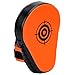 Boxing Hand Target Pads for Kickboxing, PU Leather, 7.5x9.4x1.6 Inches, Fluorescent - Lightweight Design, High - Density Foam Protection, Ideal for Muay Thai Training (Fluorescent Orange)