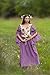 Scarlet Darkness Women Medieval Renaissance Witchy Dress Bell Sleeve Dress with Pockets Purple S