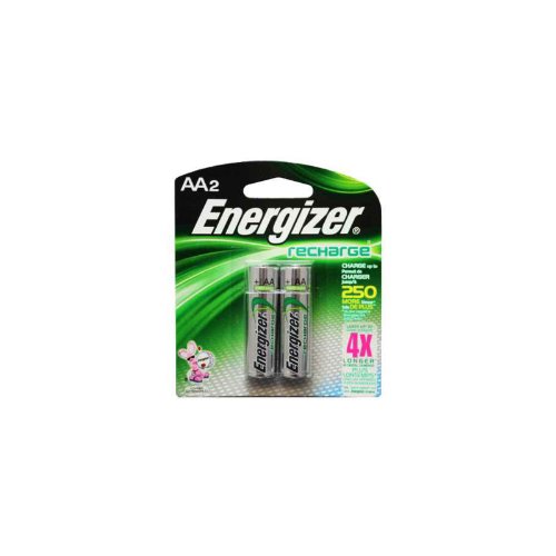Energizer NH15BP-2 AA Nickel Rechargeable Batteries (2-Pack)