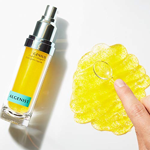 Algenist Genius Super Size Liquid Collagen - Vegan, Plant-Based Collagen Dropper With Vitamin E & Omega 3, 6 & 9 - Active Anti-Aging Formula - Non-Comedogenic & Hypoallergenic Skincare (60Ml) #TOP1