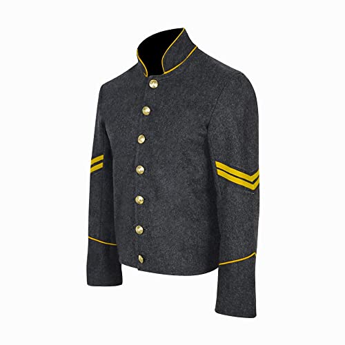 Civil War Men's Richmond Corporal Wool Shell Jacket3