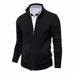 AOLI RAY – AOLI RAY Strickjacke Herren Stehkragen Atmungsaktiv Cardigan