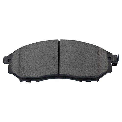 Image of TRQ Front Brake Pad and Rotor Set Ceramic | For 2011-2013 Infiniti M37 2015-2019 Q70L 2015-2019 Nissan 370Z