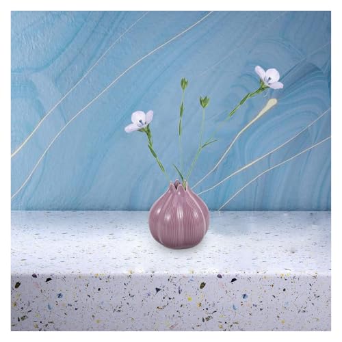 Jarrón de cebolla decorativo para centro de mesa de comedor y salón 8