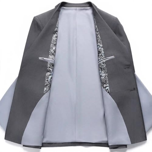 Men's Spring Business Casual Suit Jacket 2 Buttons Slim Fit Banquet Wedding Formal Suits3